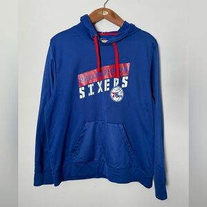 NBA Philadelphia Sixers 76ers Hoodie Sweatshirt. Size: XL